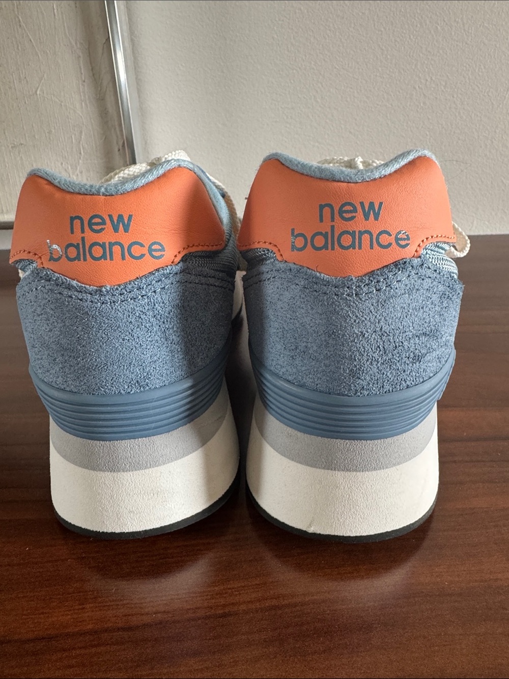 New Balance 515H Platform Sneakers Women’s 8.5 Chrome Blue/Heron Blue - Picture 5 of 8